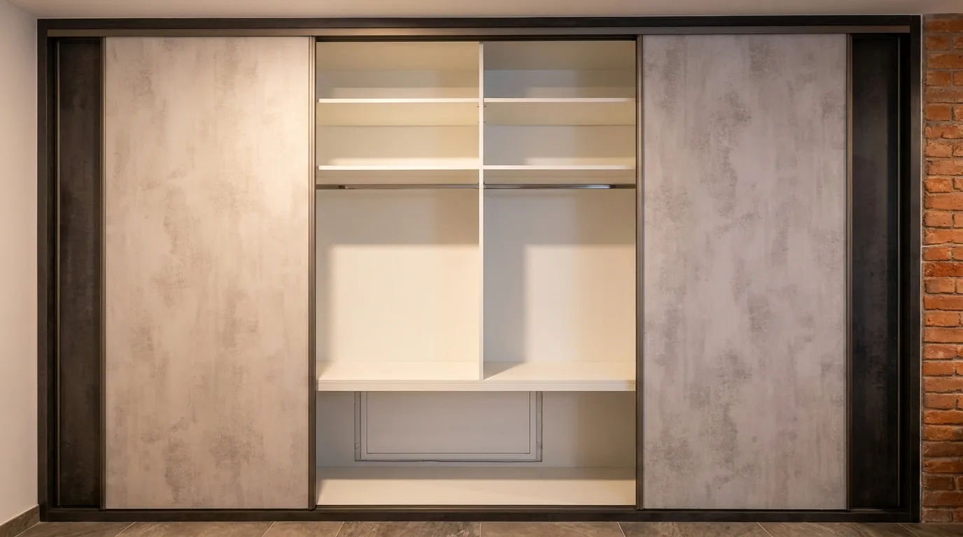 Vestavná skříň na míru – realizace 42 – Martin Kučera truhlář